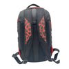 Sprayground Unisex Red Leopard Puffer DLX Backpack 910B7629NSZ Red/Black