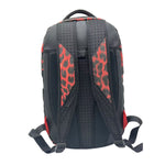 Sprayground Unisex Red Leopard Puffer DLX Backpack 910B7629NSZ Red/Black