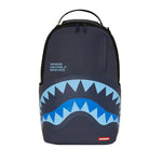 Sprayground Unisex Shark Central Midnight Blue DLXSV Backpack 910B7633NSZ Black/Midnight Blue