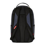 Sprayground Unisex Shark Central Midnight Blue DLXSV Backpack 910B7633NSZ Black/Midnight Blue