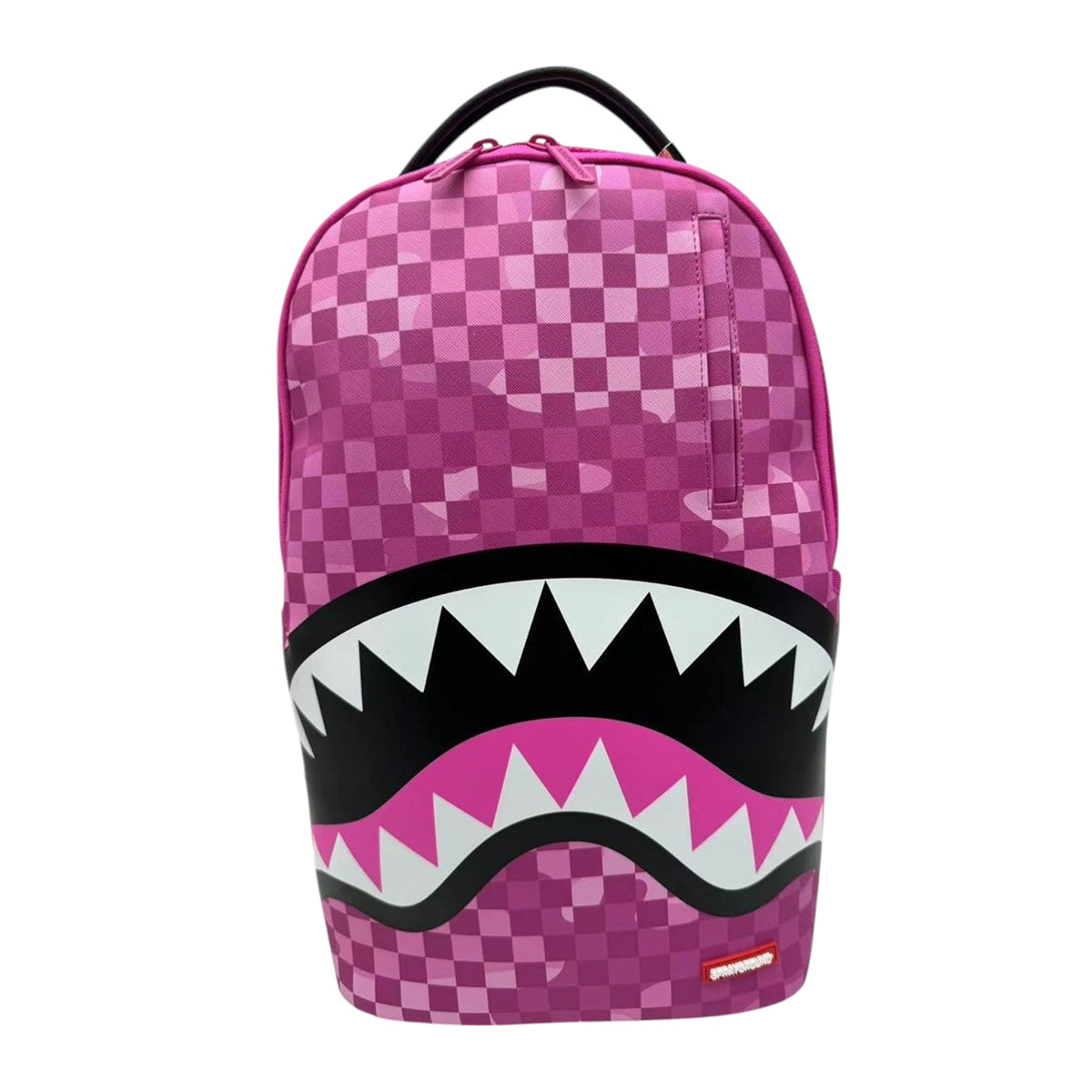 Sprayground Unisex Pink Camocheck DLXSV Backpack 910B7658NSZ