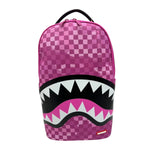 Sprayground Unisex Pink Camocheck DLXSV Backpack 910B7658NSZ Pink/Black