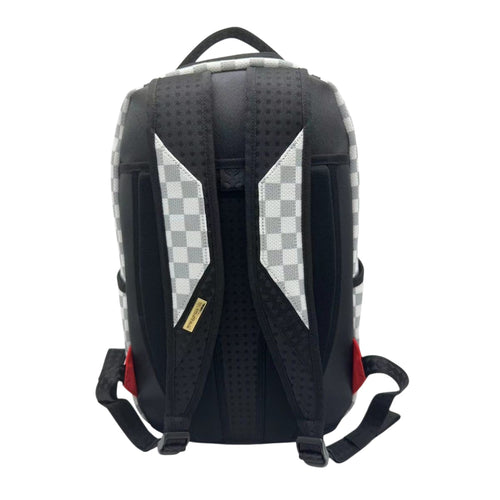 Sprayground Unisex Knit Sharks In Paris In Cream DLX Backpack 910B7662NSZ