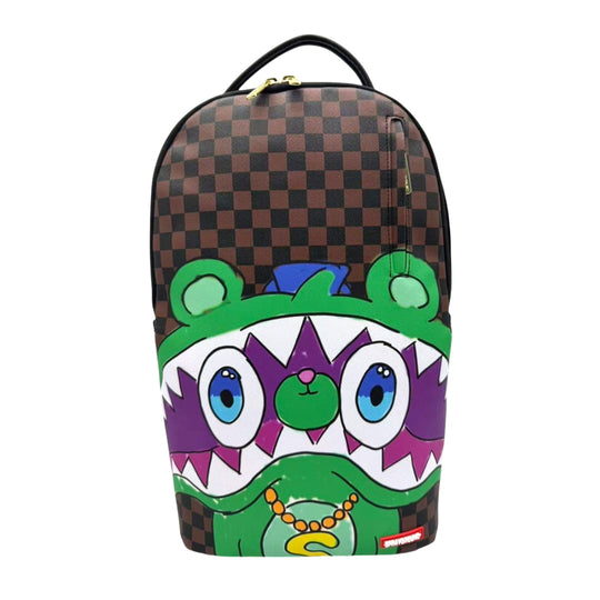 Sprayground Unisex Gary DLXSV Backpack 910B7680NSZ Brown/Purple