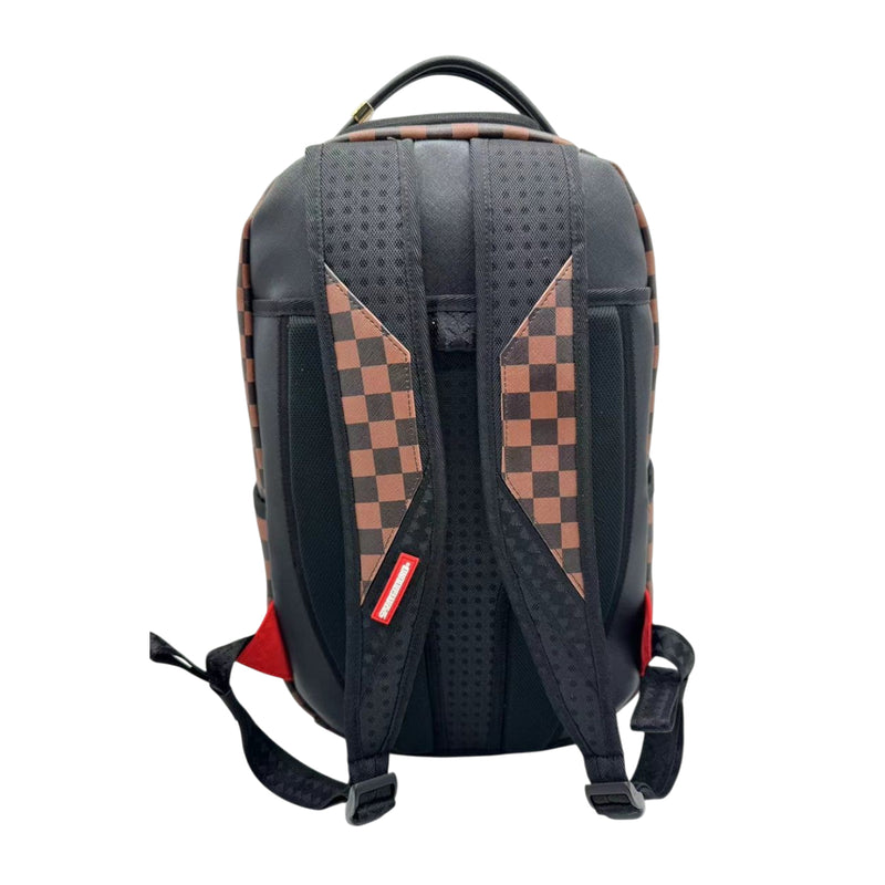 Sprayground Unisex Sharks In Paris Lost & Found Backpack 910B7687NSZ Check/Black