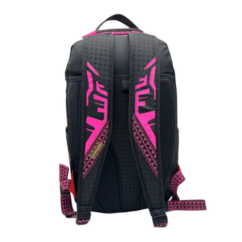 Sprayground Unisex Ai Lion Neon Pink Backpack 910B7716NSZ Black/Pink