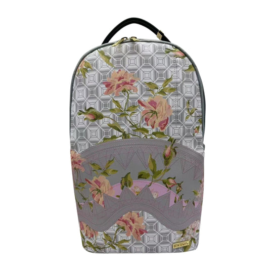 Sprayground Unisex Ai Floral DLXSF Backpack 910B7721NSZ White/Grey