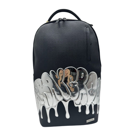 バッグ SPRAYGROUND Sprayground Unisex Metallic Drip Shark Bubble Letters DLX