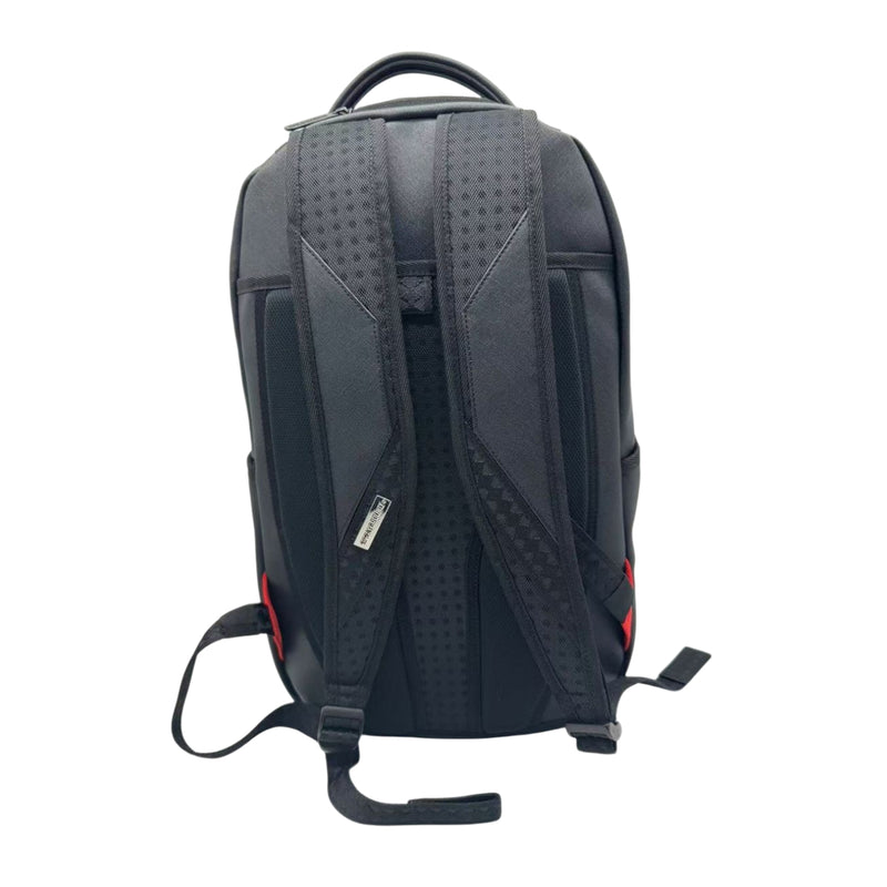 Sprayground Unisex Metallic Drip Shark Bubble Letters DLX Backpack 910B7745NSZ Black/White