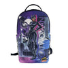 Sprayground Unisex Cat Woman In The City DLXR Backpack 910B7746NSZ Violet/Black