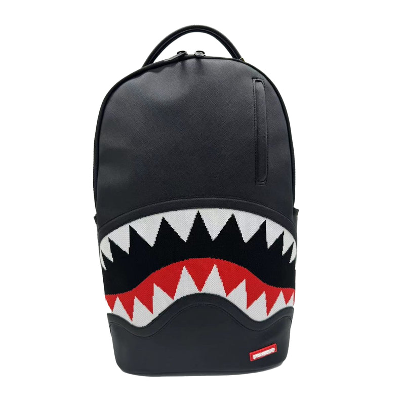 Sprayground Unisex Fly Knit Mouth DLX Satin Backpack 910B7754NSZ Black/Red