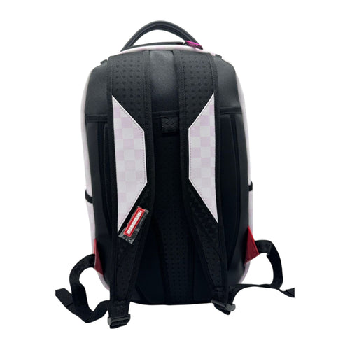 Sprayground Unisex Fashion Kitty Litarr Backpack 910B7757NSZ White/Black