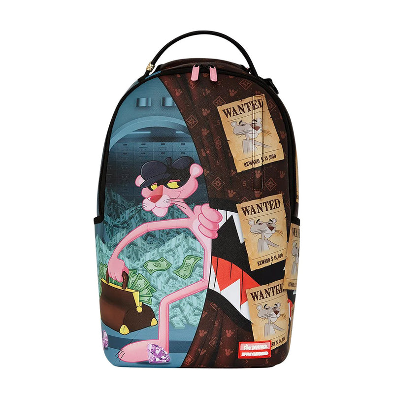 Sprayground Unisex Pink Panther Burglar Escape DLXV Backpack 910B7773NSZ Multicolor
