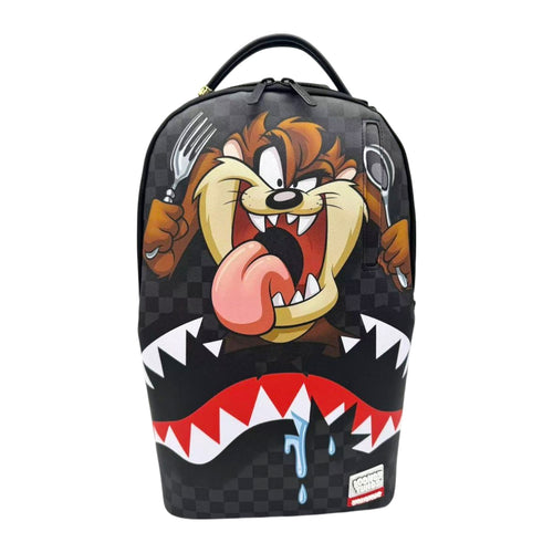 Sprayground Unisex Taz Shark Bite Bag Backpack 910B7785NSZ Black/Red