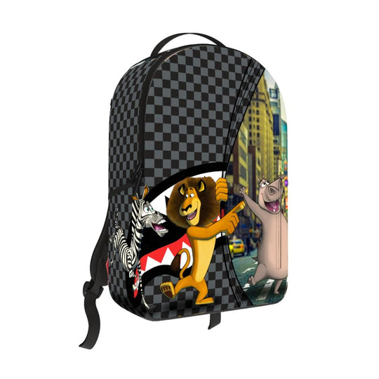 Sprayground Unisex Madagascar Nyc Reveal Backpack 910B7790NSZ Black/Yellow