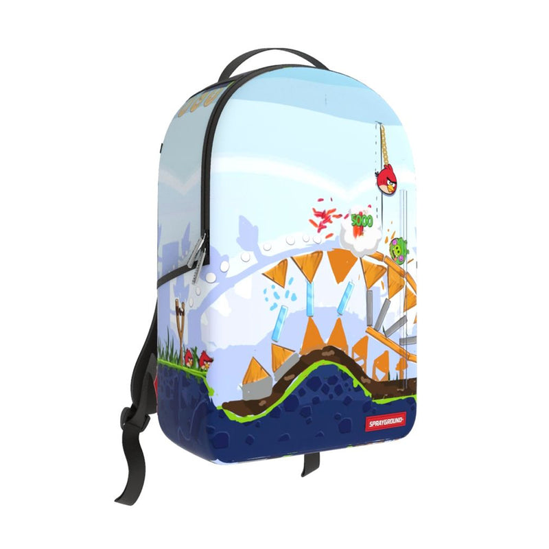 Sprayground Unisex Angry Birds Shark Game Backpack 910B7798NSZ Light Blue