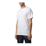 Supreme Mens Hanes Tagless Tees (3 Pack) Crew Neck T-Shirt FW18A23 White
