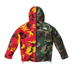 Supreme Mens The North Face Split Taped Seam Shell Jacket NF0A875D-Q1I Camo