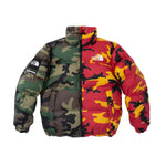 Supreme Mens The North Face Split Nuptse Jacket NF0A875F-Q1I Camo