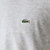 Lacoste Mens Pima Cotton Crew Neck T-Shirt TH6709-CCA Silver Chine