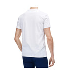 Lacoste Mens Pima Cotton V-Neck T-Shirt TH6710-001 White
