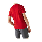 Lacoste Mens Pima Cotton V-Neck T-Shirt TH6710-240 Red
