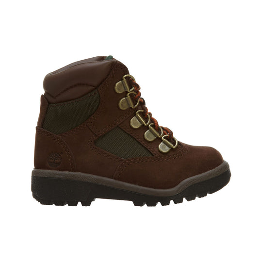 Timberland Toddlers Beef & Broccoli 6-Inch Field Boots TB044892-214 Brown/Olive