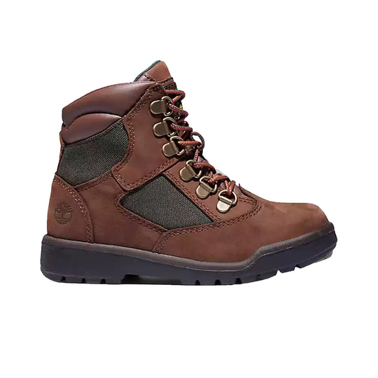 Timberland Grade School Beef & Broccoli 6-Inch Field Boots TB044992-214 Brown/Olive