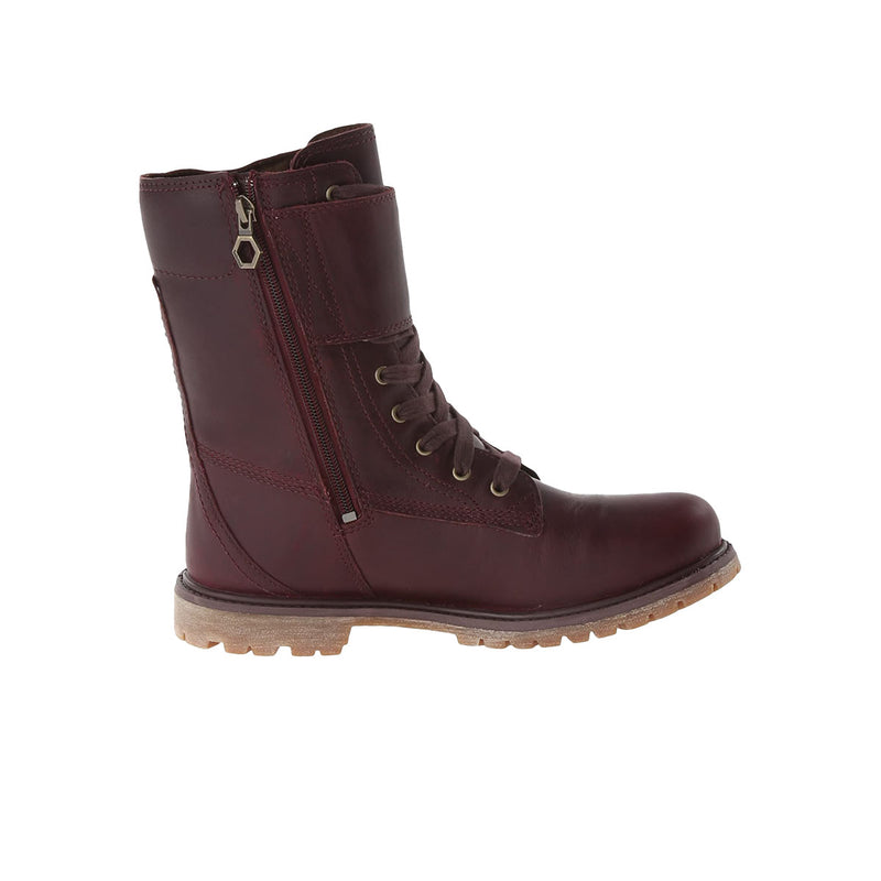 Timberland Womens 8-Inch Double Strap Waterproof Boots TB08236A Burgundy