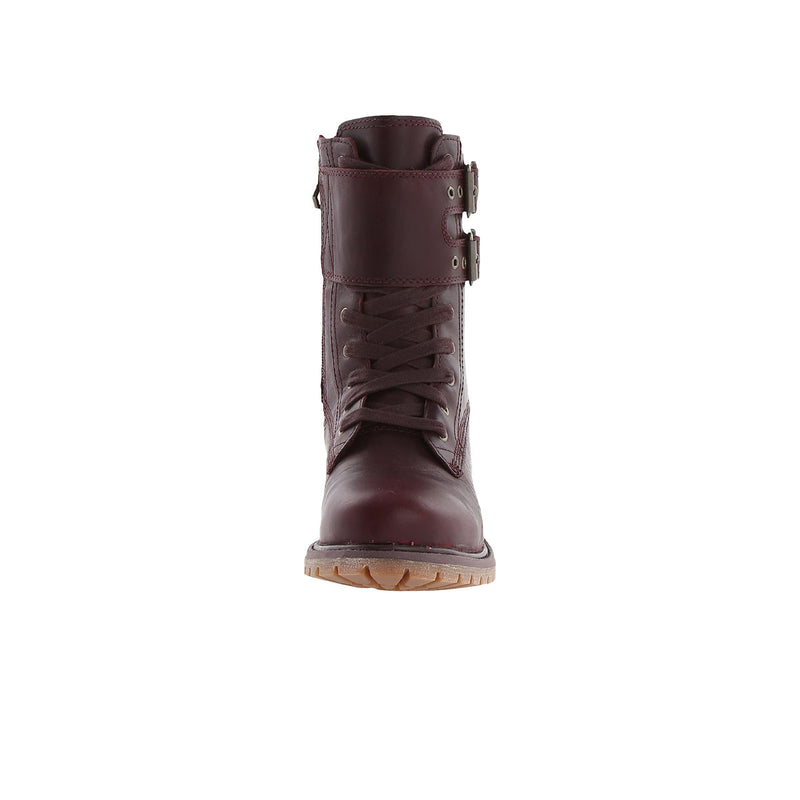 Timberland Womens 8-Inch Double Strap Waterproof Boots TB08236A Burgundy