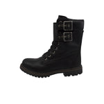Timberland Womens Earthkeepers Premium 8-Inch Double Strap Boots TB08238A-BLK/NR Black