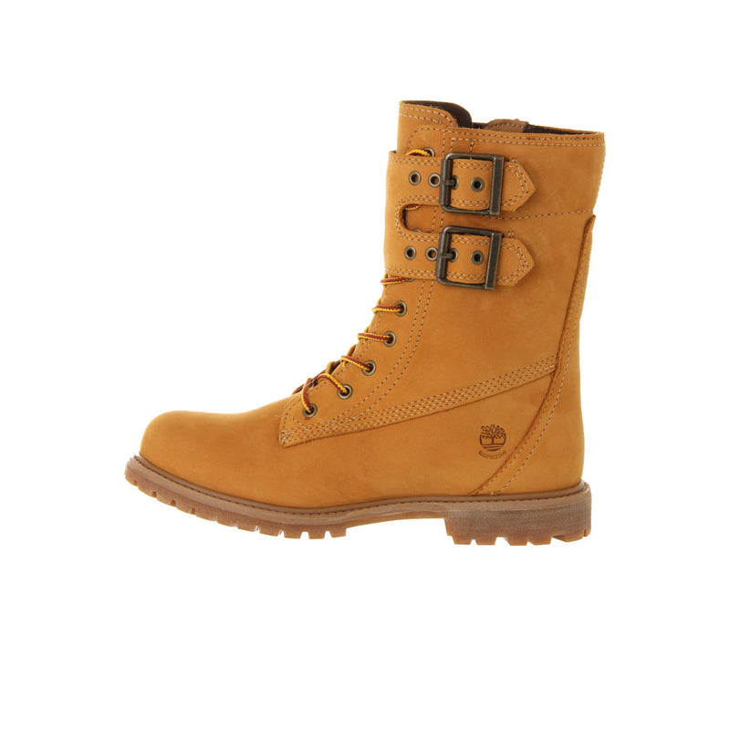 Timberland Womens Earthkeepers Premium 8-Inch Double Strap Boots TB08240A-WHT/BLE Wheat