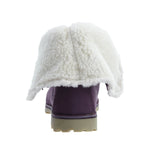 Timberland Grade School Faux Shearling Roll Top 6-Inch Basic Boots TB0A157L524 Purple