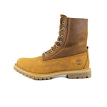 Timberland Womens Waterproof Shearling Fold-Down Boots TB0A168D Dark Brown