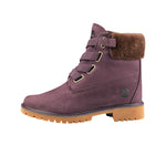 Timberland Womens Shearling Premium 6-Inch Jayne Waterproof Boots TB0A298AX20 Purple