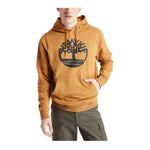 Timberland Mens Tree Logo Hoodie TB0A2BJHP57 Wheat/Black