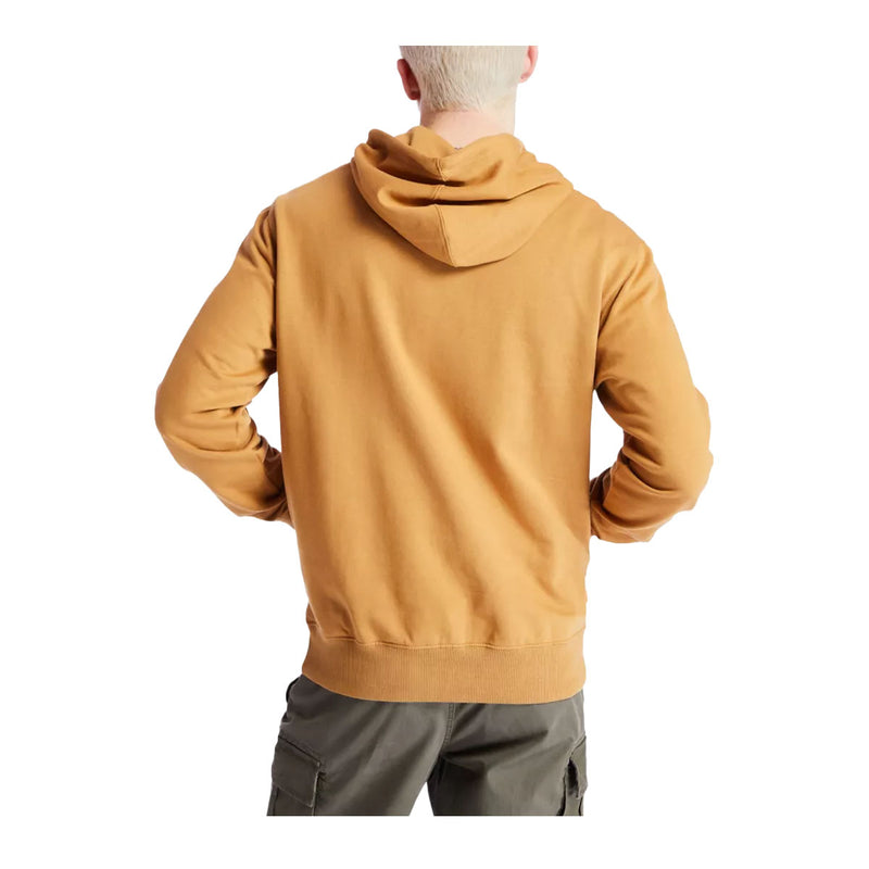 Timberland Mens Tree Logo Hoodie TB0A2BJHP57 Wheat/Black