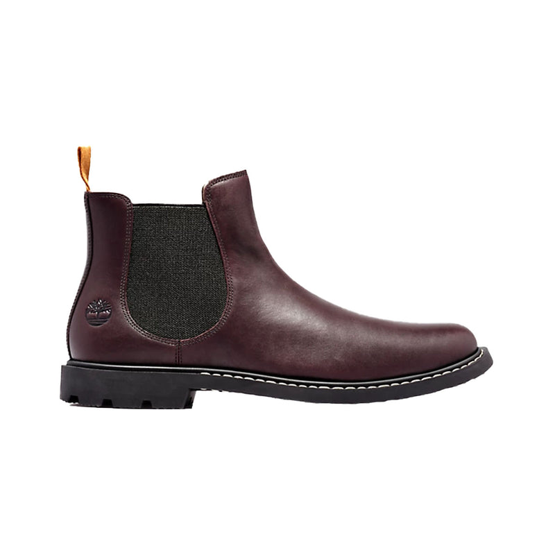 Timberland Mens Chelsea Boots TB0A2FMFC60 Burgundy