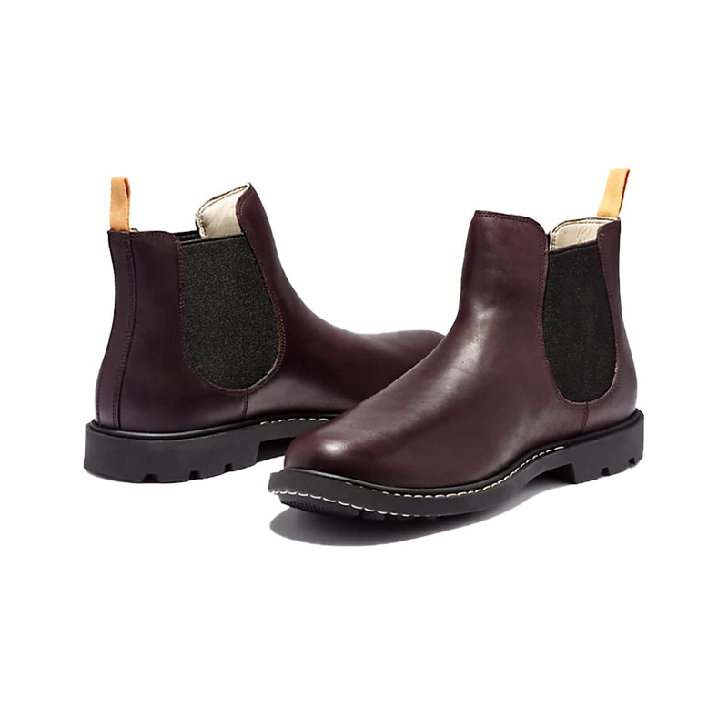 Timberland Mens Chelsea Boots TB0A2FMFC60 Burgundy