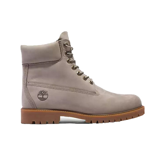 Timberland Mens Heritage 6-Inch Waterproof Boots TB0A2N8P-EO2 Light Taupe Nubuck