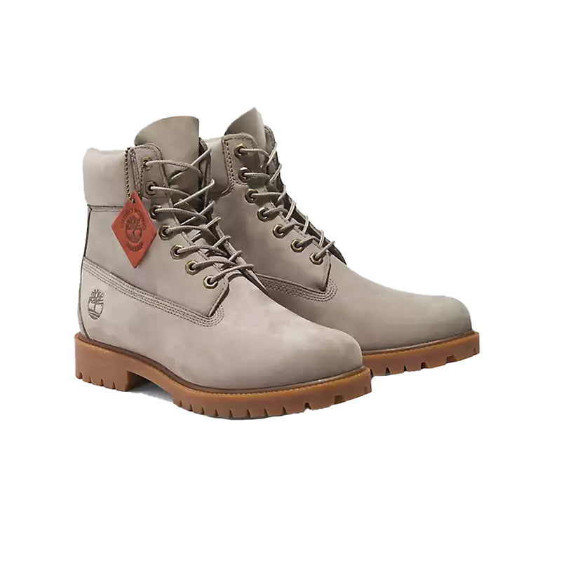 Timberland Mens Heritage 6-Inch Boots A2N8P-EO2 Light Taupe Nubuck