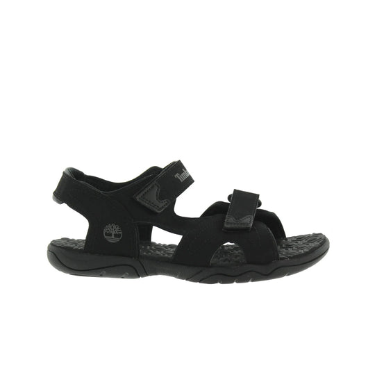 Timberland Grade School Adventure Seeker 2 Strap Sandals TB03491A-001 Black