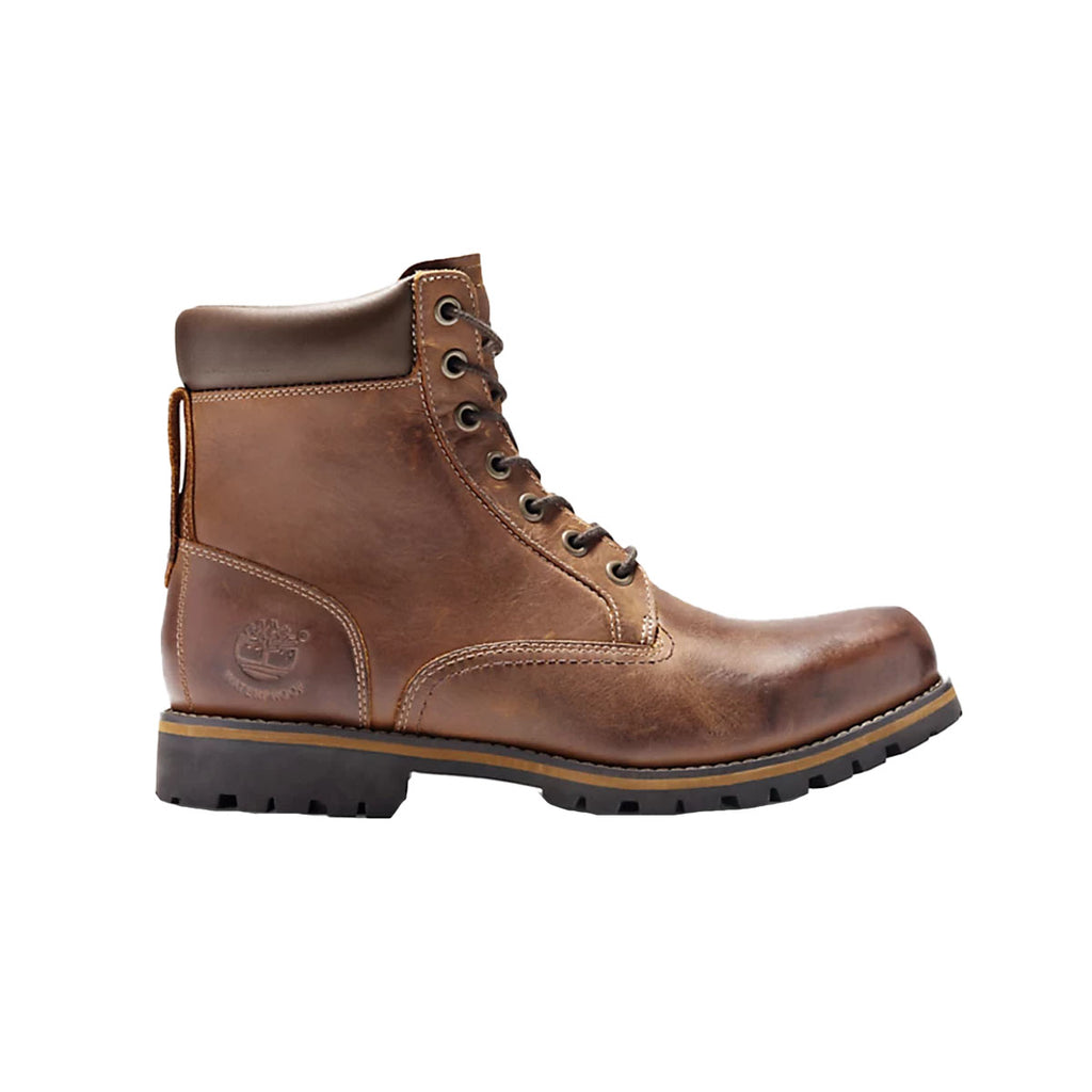 Timberland Mens Rugged 6" Waterproof Boots TB074134210 Medium Brown Full-Grain | Lounge NY