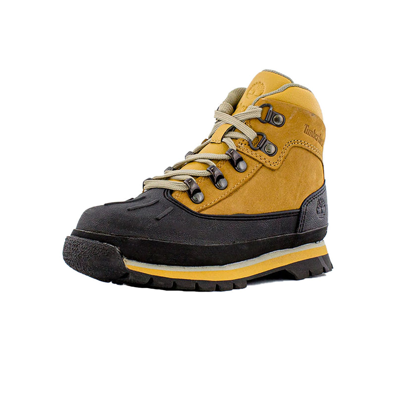 Timberland Pre School Shell Toe Euro Hiker Hiking Boots TB0A1KYY231 Wheat/Black