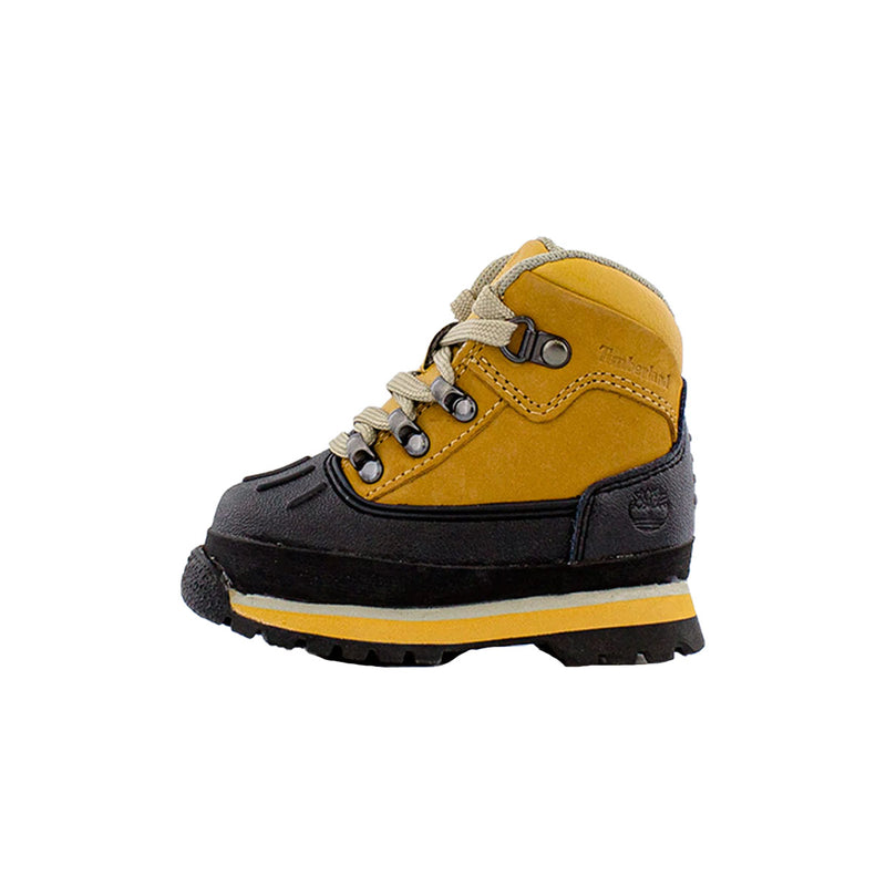 Timberland Toddlers Shell Toe Euro Hiker Hiking Boots TB0A2LVL231 Wheat/Black