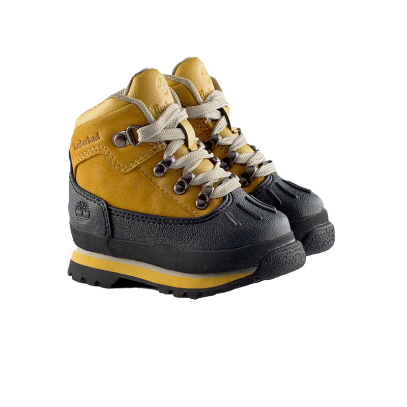 Timberland Toddlers Shell Toe Euro Hiker Hiking Boots TB0A2LVL231 Wheat/Black