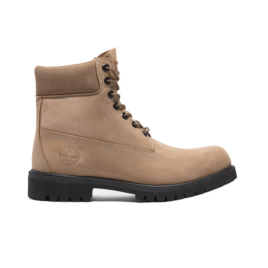 Timberland Mens Premium 6-Inch Waterproof Boots TB0A2P6W-EN3 Beige Nubuck