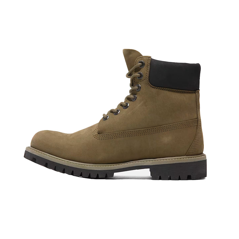 Timberland Mens Premium 6-Inch Waterproof Boots TB0A2P6WEO8 Olive Nubuck