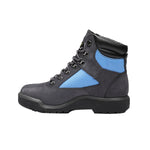 Timberland Mens 6" Inch Field Boots TB0A5PWCW08 Dark Grey/Nubuck Blue