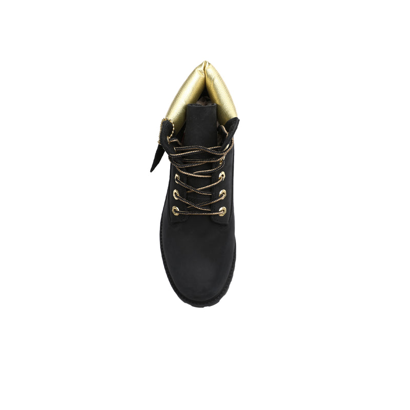 Timberland Grade School Premium 6-Inch Waterproof Boots TB0A5T19001 Black/Gold